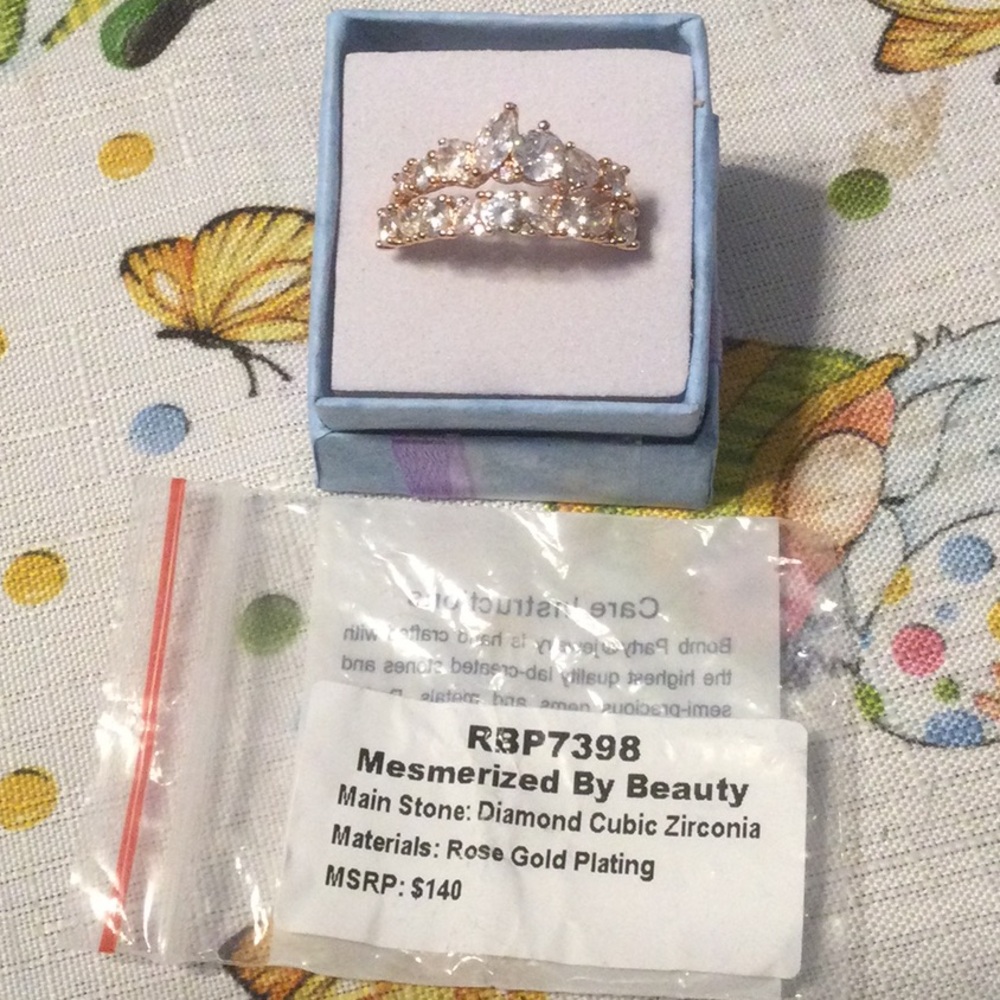 Bomb Party April birthday collection sz 11 ring